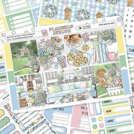 Sugar Bunny Stickers