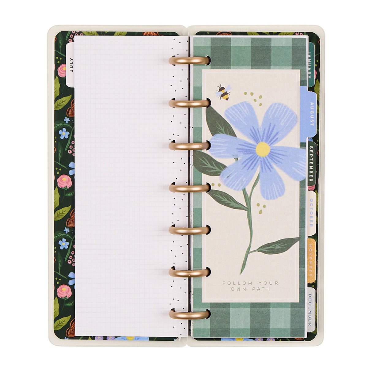 Happy Planner 2026 - 2027 Country Charm Skinny Mini 12 Month Dated - Horizontal