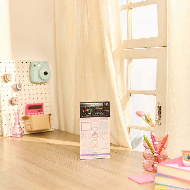 Happy Planner Prism & Pearl Sticker Book - Classic