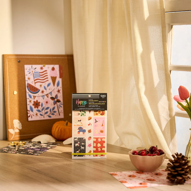 Happy Planner Festive Year Sticker Book - Classic