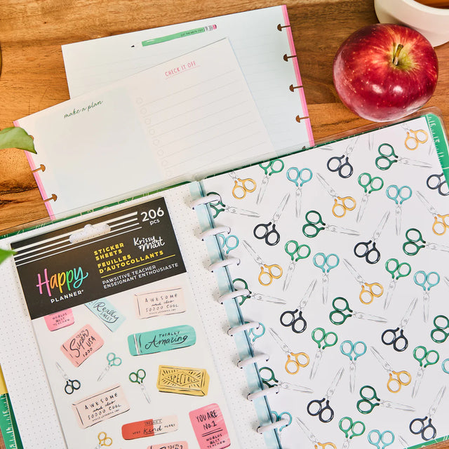 Happy Planner Pawsitive Notebook + Sticker Bundle