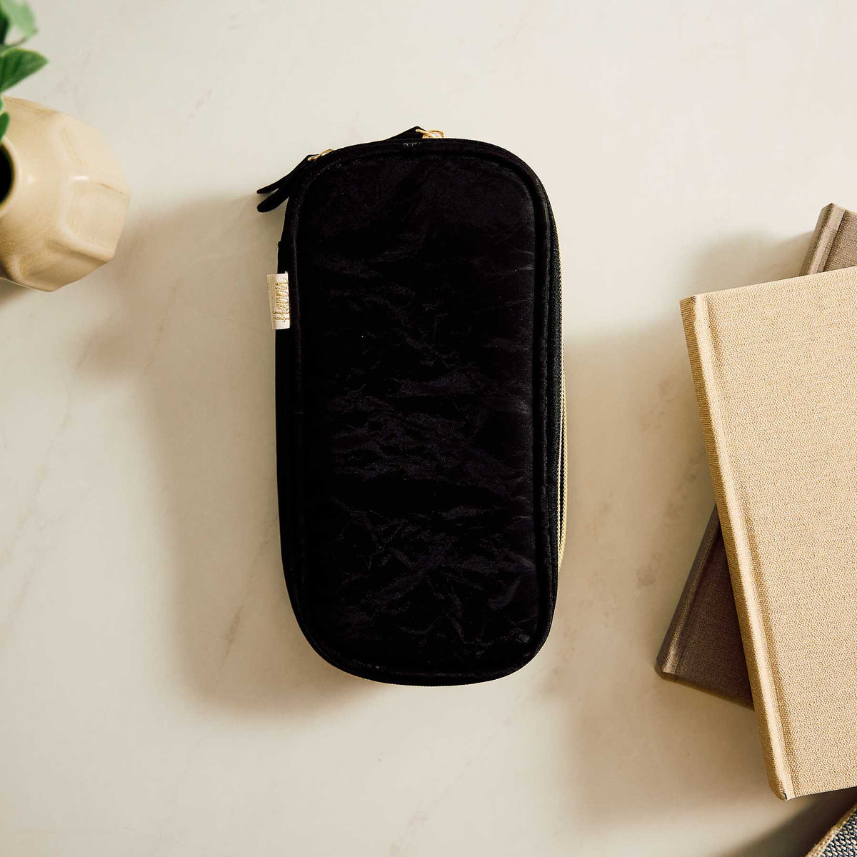 Happy Planner Onyx fabric pouch for small stationery accessories