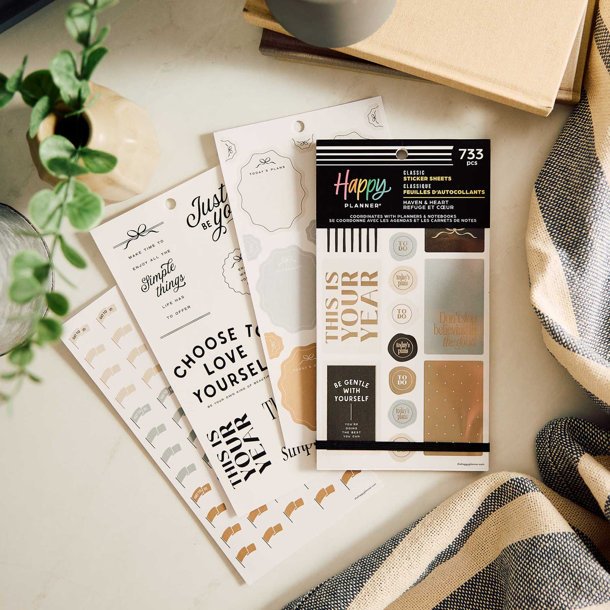 Happy Planner Haven & Heart Classic Sticker Book