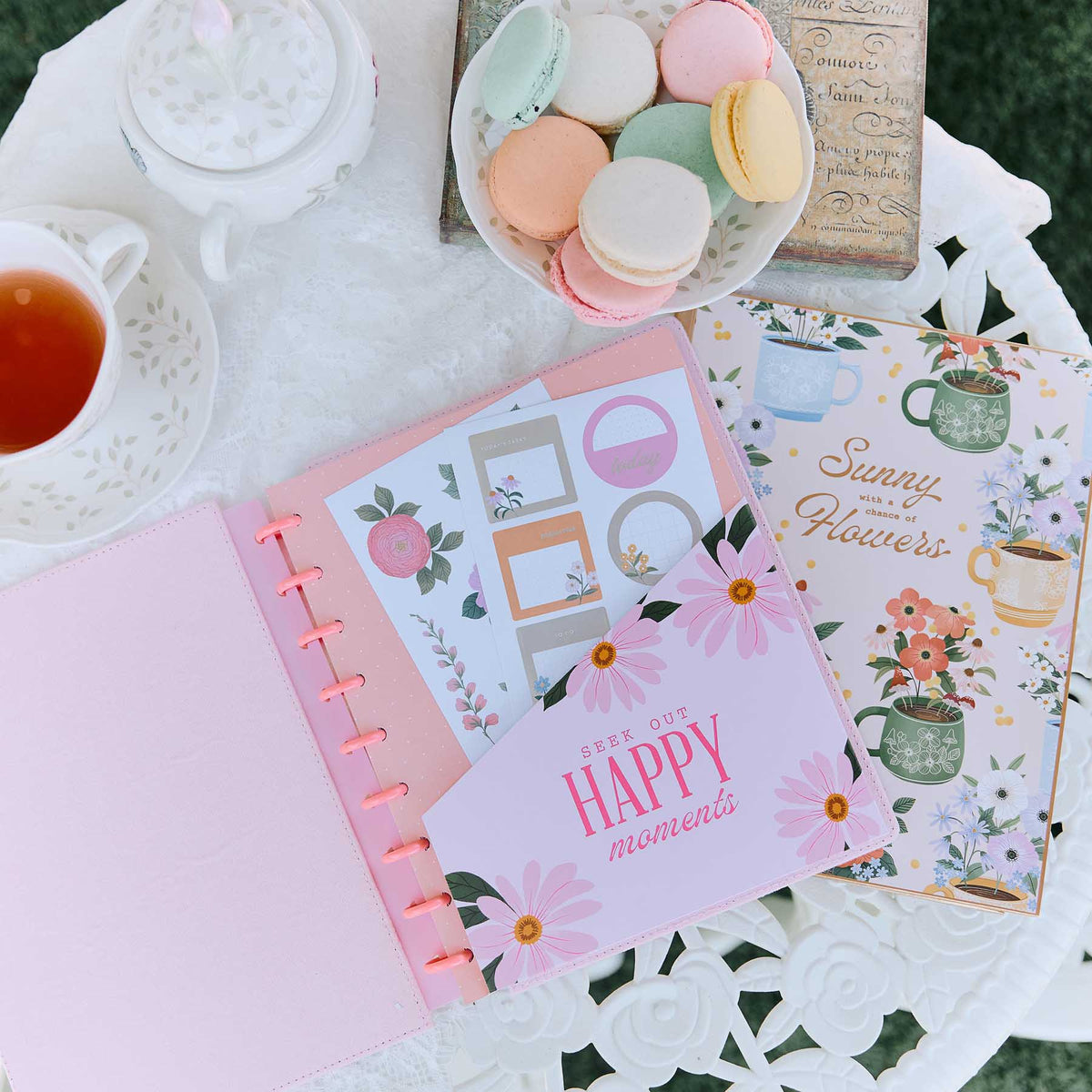 Classic planner accessory set from the Happy Planner Petal Press collection