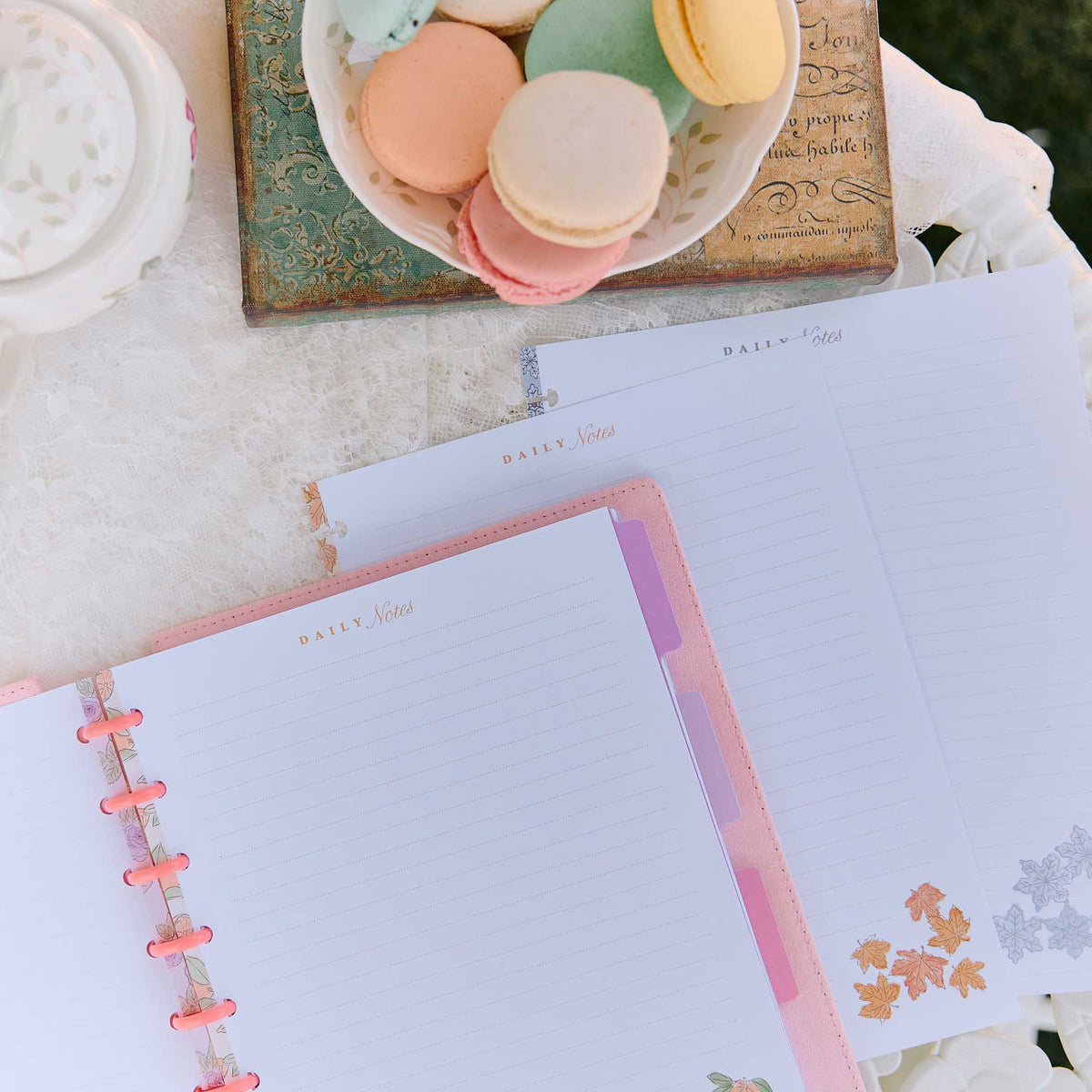 Seasonal Sidewalks Classic filler paper with 40 dotted-lined sheets