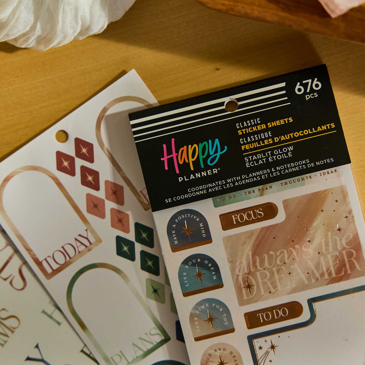 Happy Planner Starlit Glow Classic Sticker Book