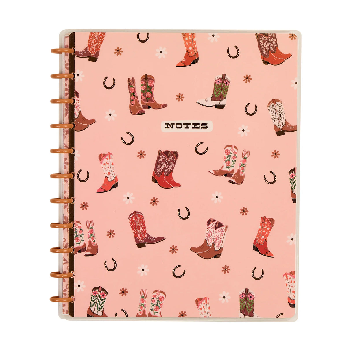 Happy Planner Western Bloom Big Notebook - Dotted Lined