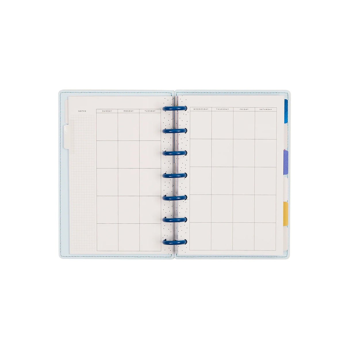 Happy Planner Deluxe Mini Sunshine Splash 12-Months Undated Planner - Horizontal