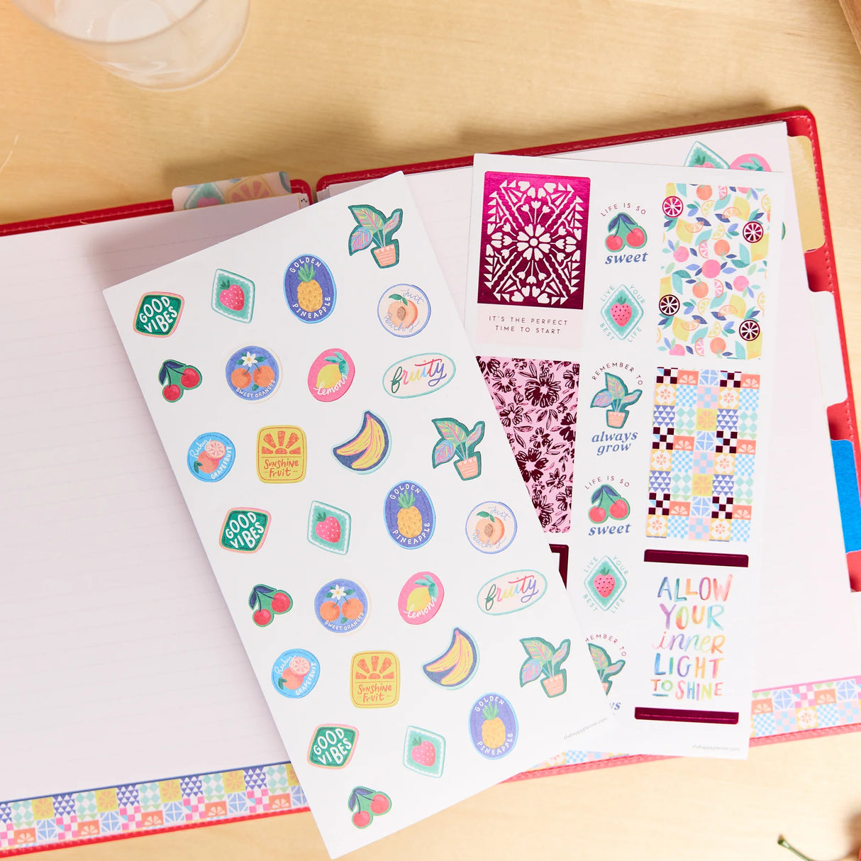 Happy Planner Sunshine Splash Classic Accessory Pack