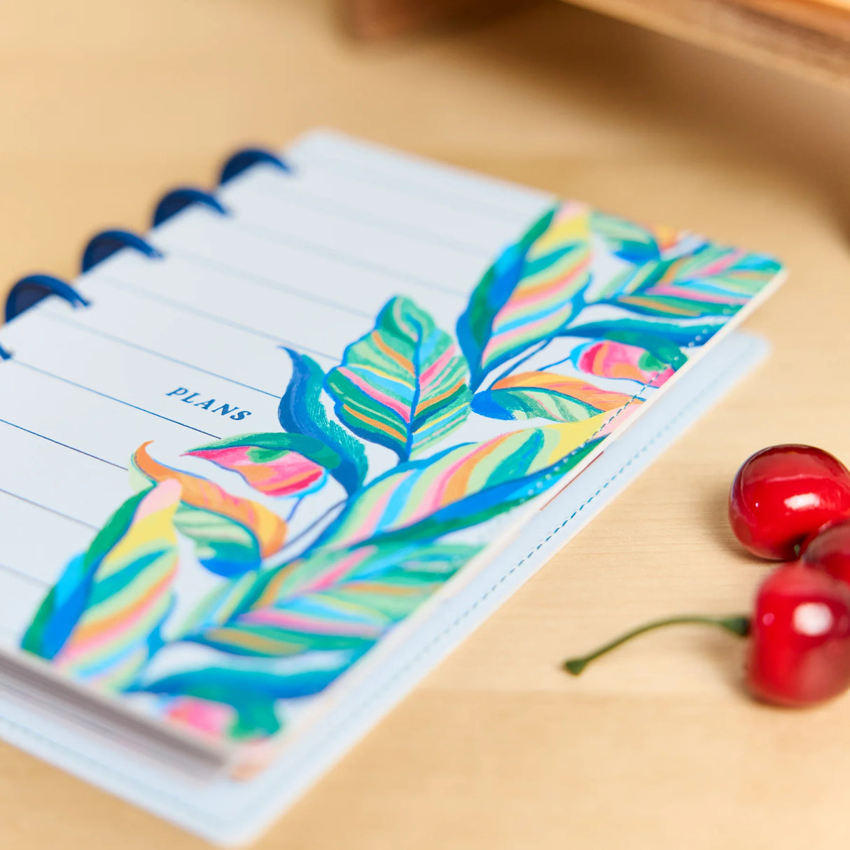 Happy Planner Deluxe Mini Sunshine Splash 12-Months Undated Planner - Horizontal