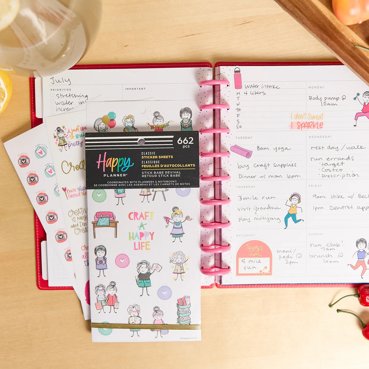 Happy Planner Stick Babe Revival Classic Sticker Book