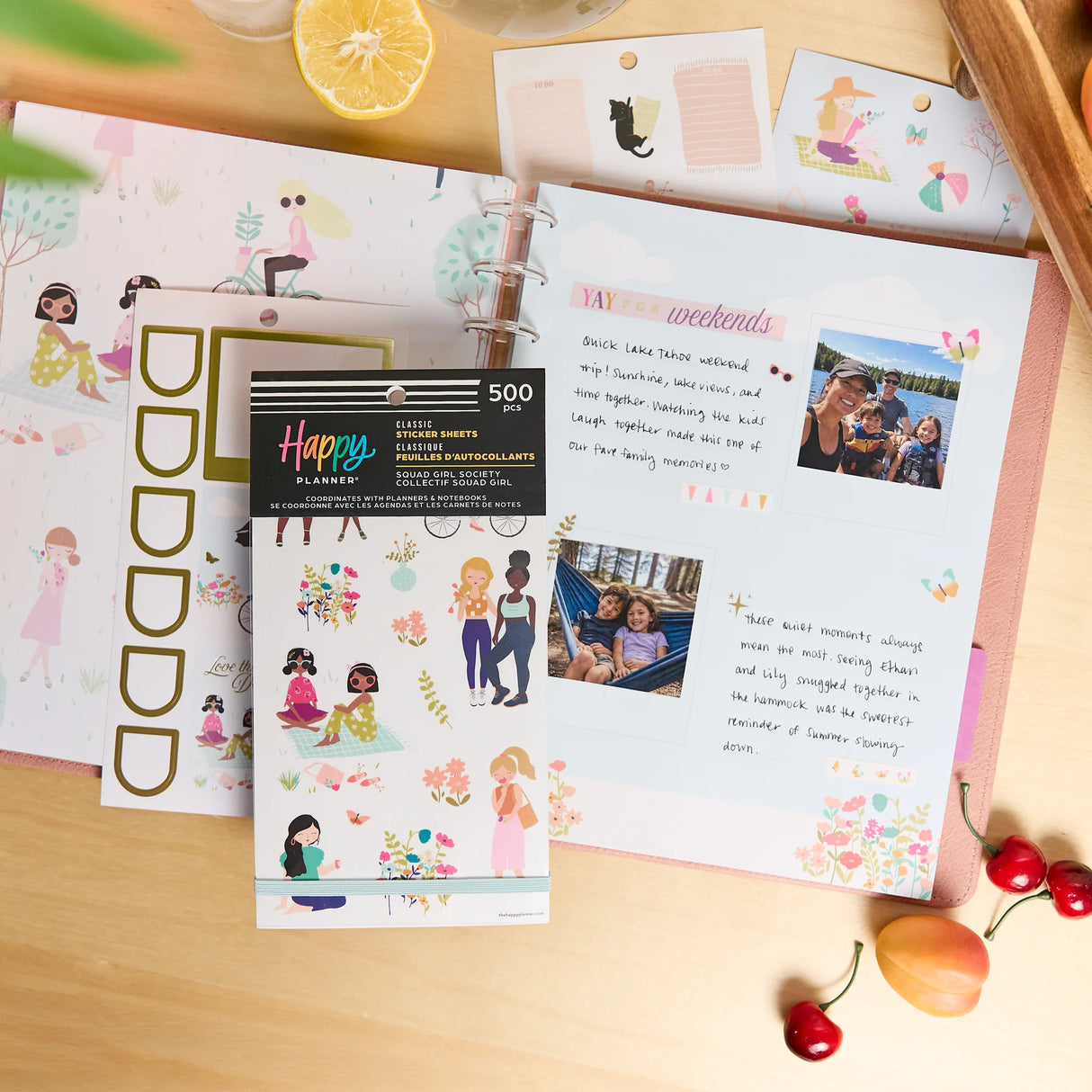 Happy Planner Squard Girls Society Sticker Book