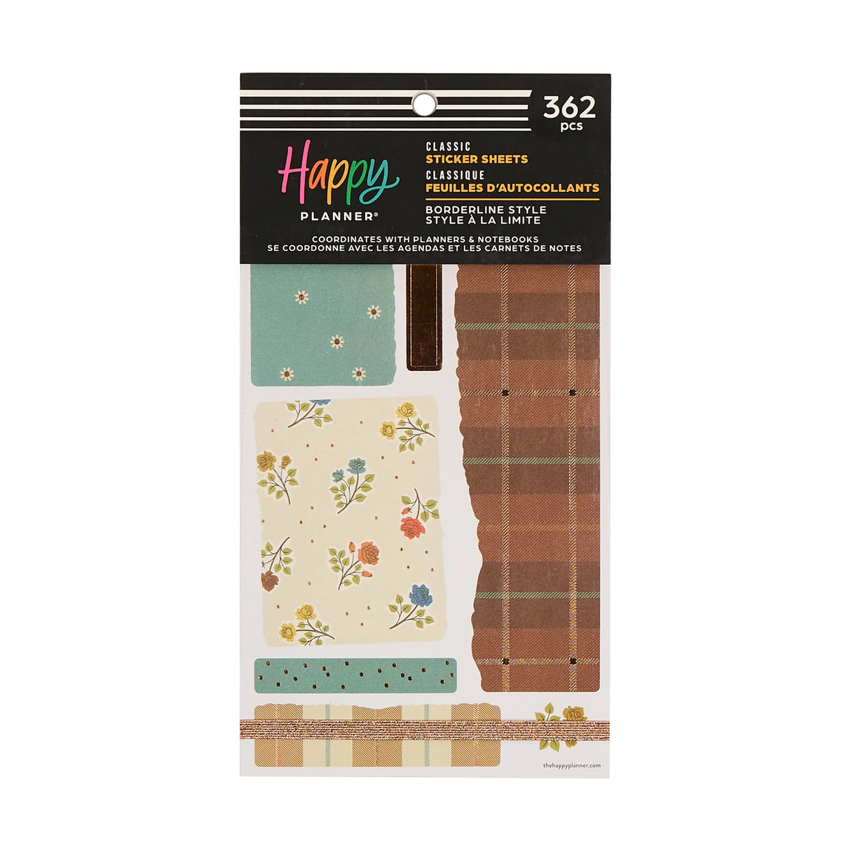 Happy Planner Borderline Classic Sticker Book