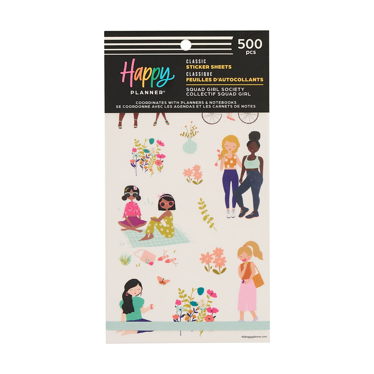 Happy Planner Squard Girls Society Sticker Book