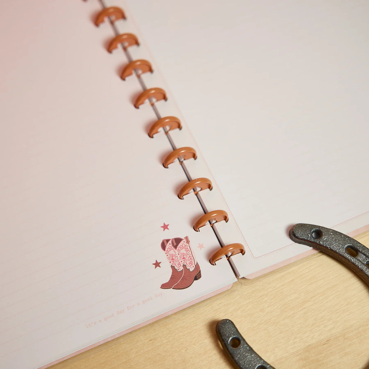 Happy Planner Western Bloom Big Notebook - Dotted Lined