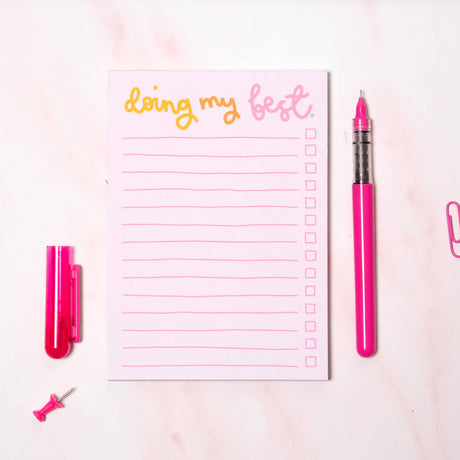 A6 Notepad - Doing My Best
