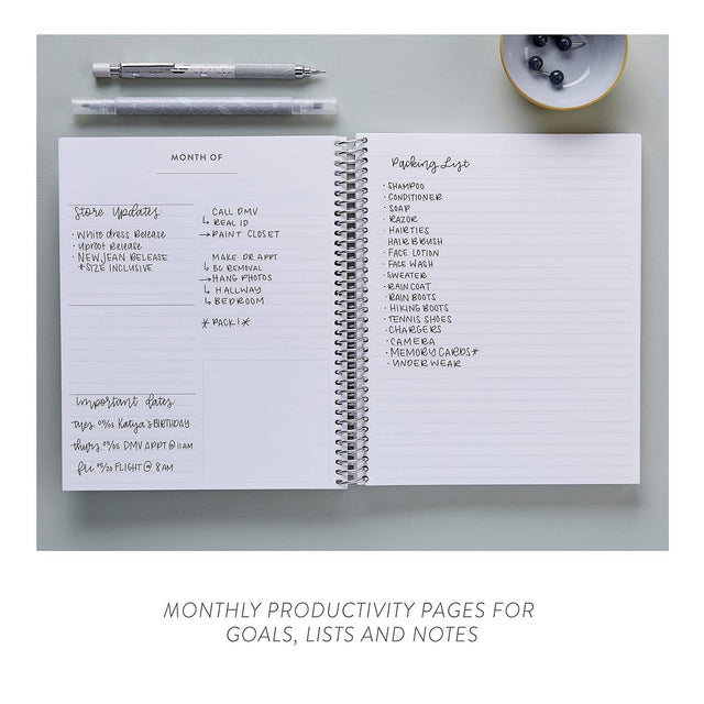 Erin Condren Weekly Undated Focused Planner