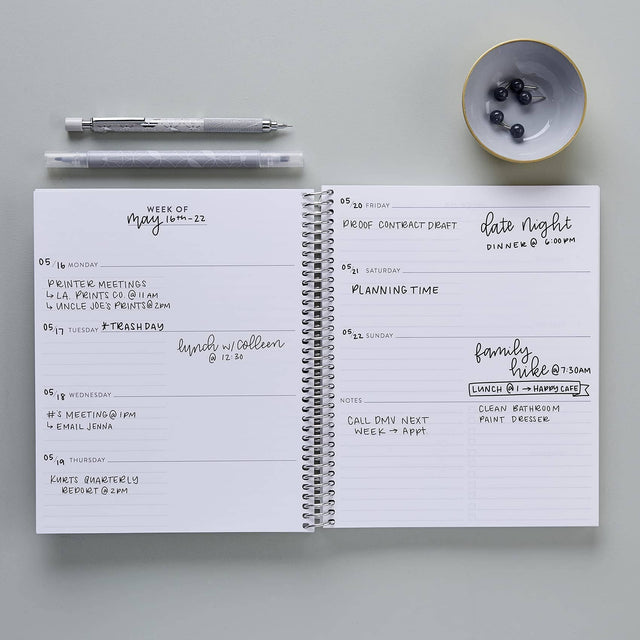 Erin Condren Weekly Undated Focused Planner