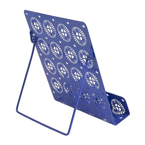 Indigo Metal Planner Stand