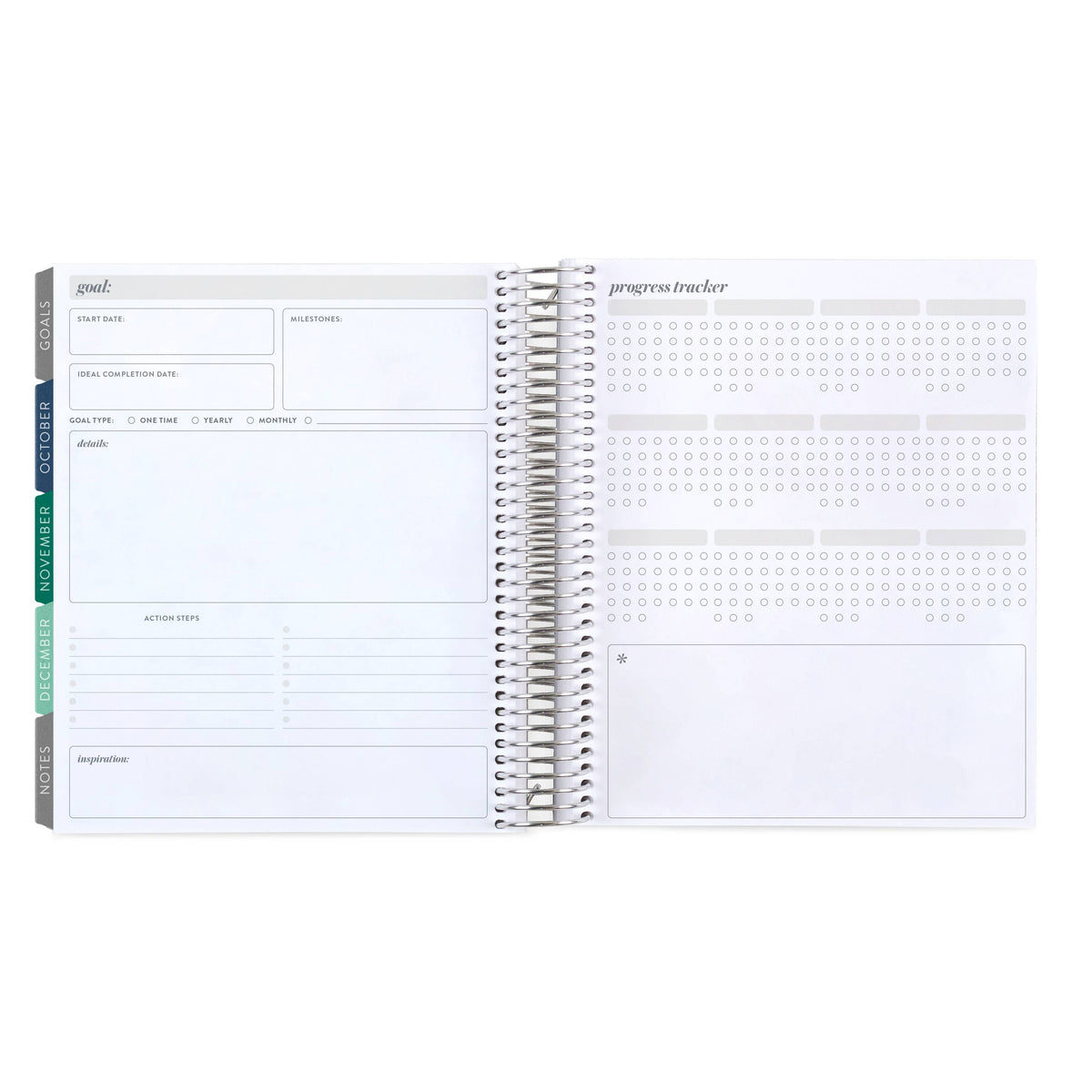 Erin Condren LifePlanner: Weekly planning pages with lined notes section