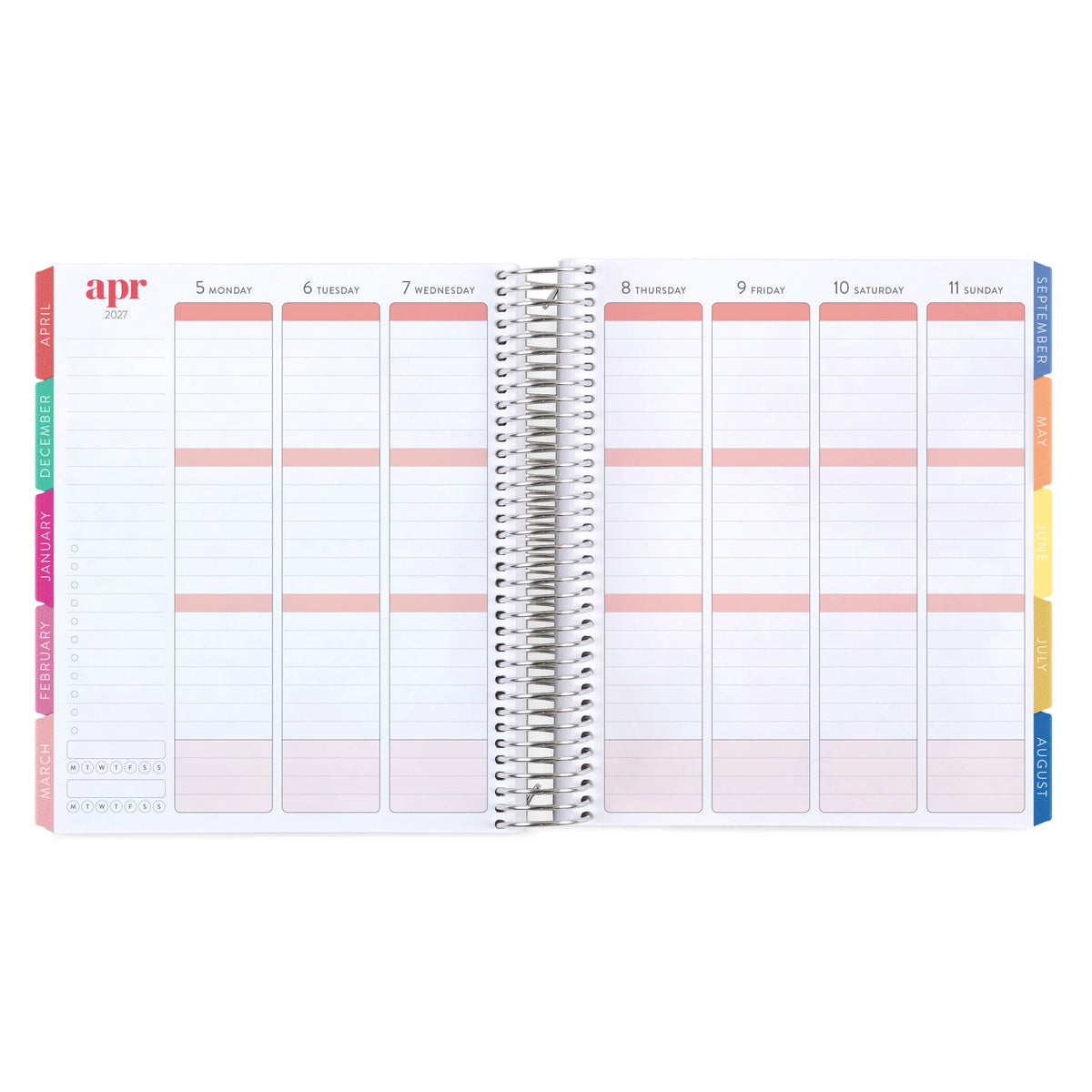 Erin Condren LifePlanner: Vertical weekly planning spread