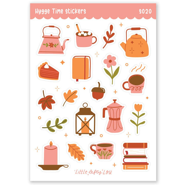 Hygge Time Stickers by Little Lefty Lou