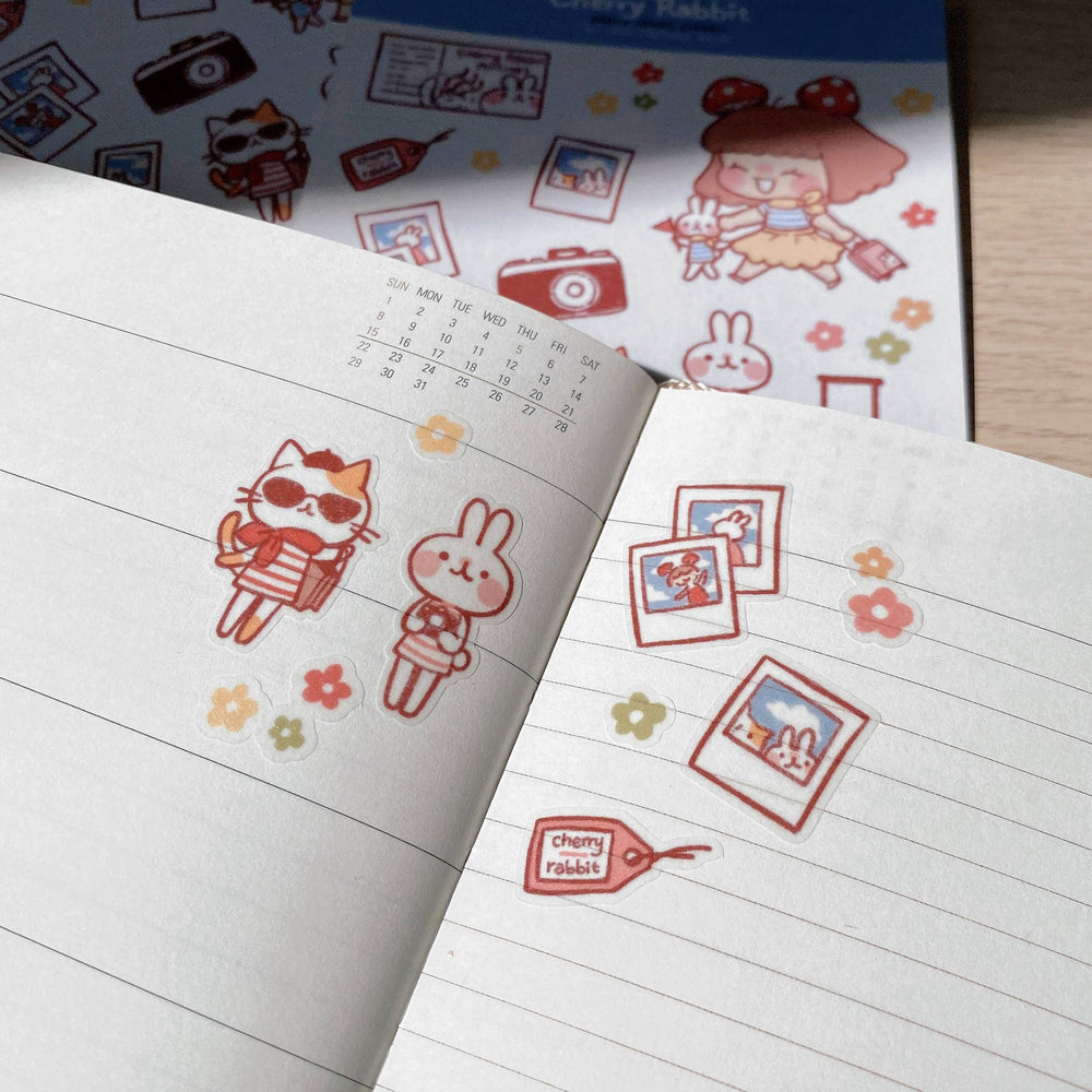 Holiday Mode Washi Stickers by Cherry Rabbit