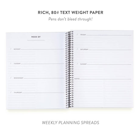 Erin Condren Weekly Undated Focused Planner