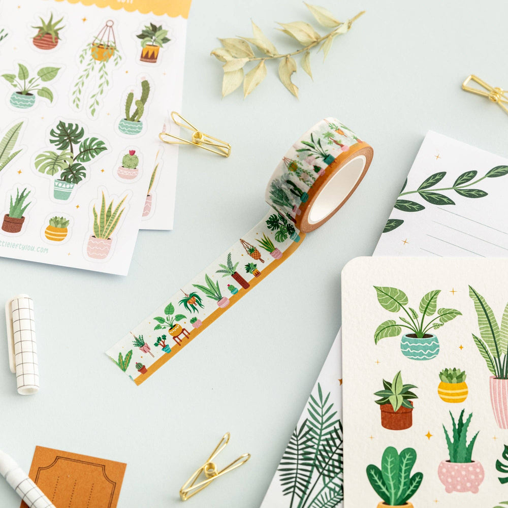 House Plants Stickers by Little Lefty Lou