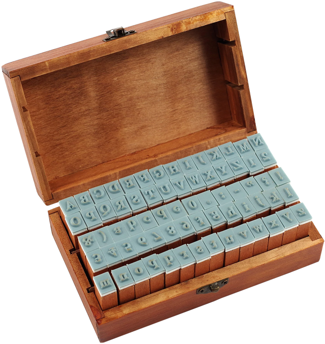 Letterpress Stamp Set - Studio Series