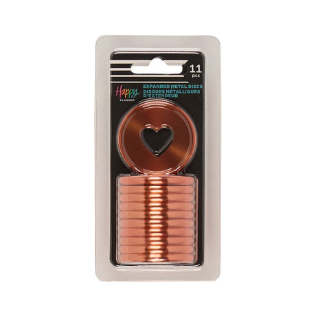 Happy Planner Coral Metal Expander Discs