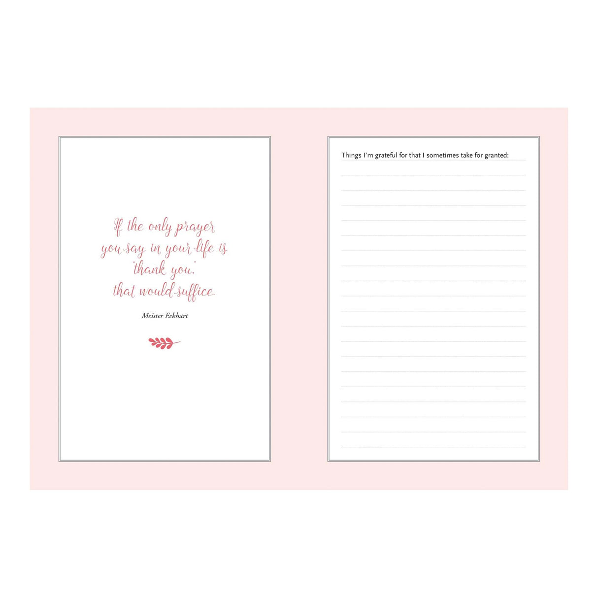 A Daily Dose of Gratitude Journal