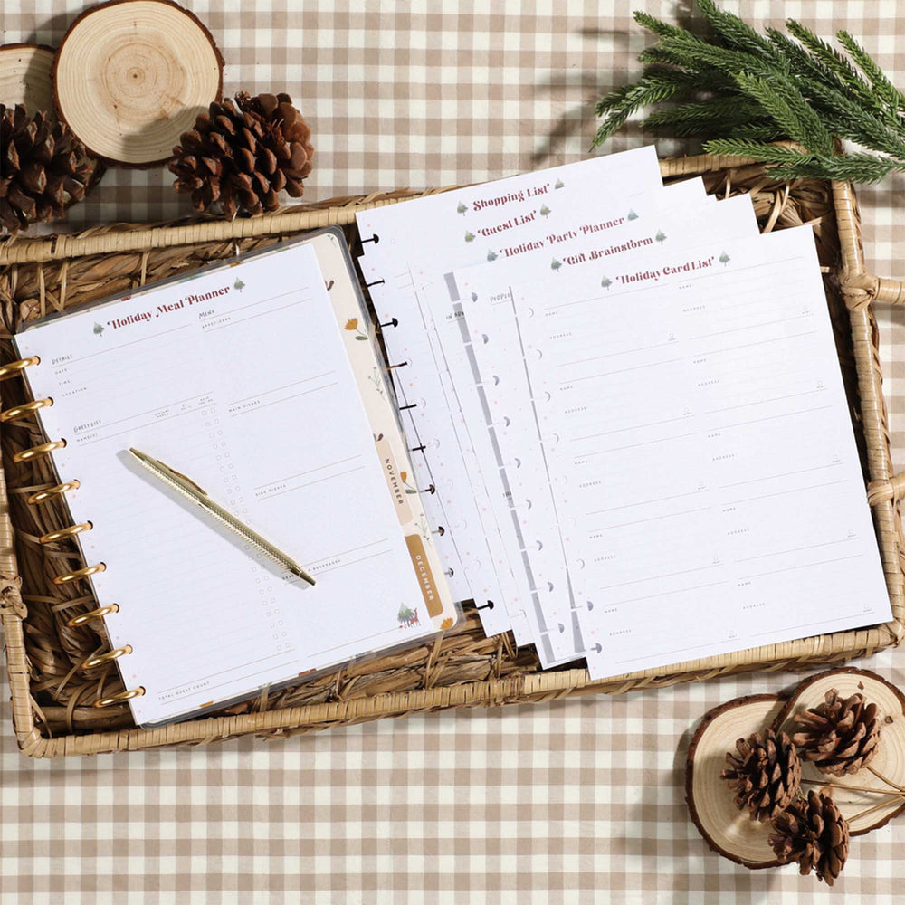 Happy Planner CLASSIC Woodland Seasons Christmas Extension Pack