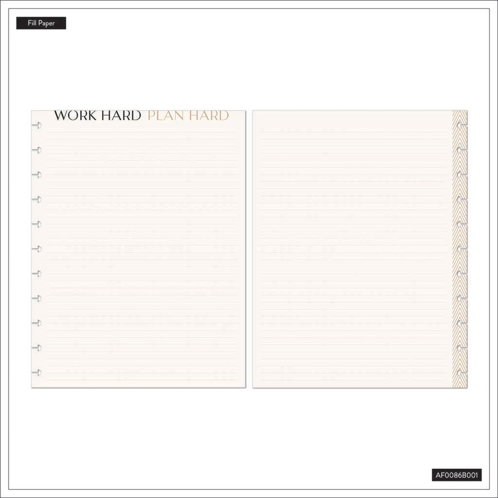 Happy Planner Modern Craft Big Fill Paper - Lined