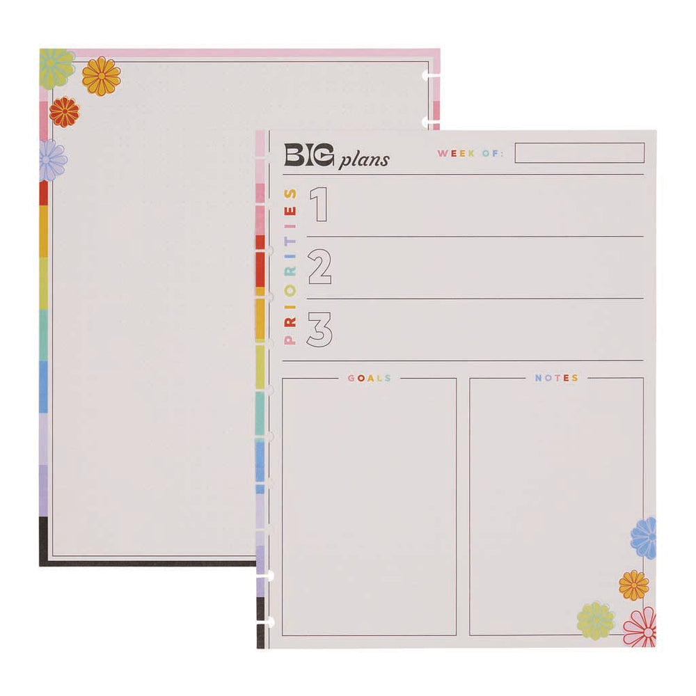 Happy Planner Optimistic Outlines Big Fill Paper - Dot Grid