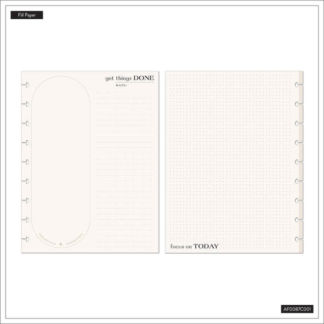 Happy Planner Modern Craft Classic Fill Paper- Dot Grid