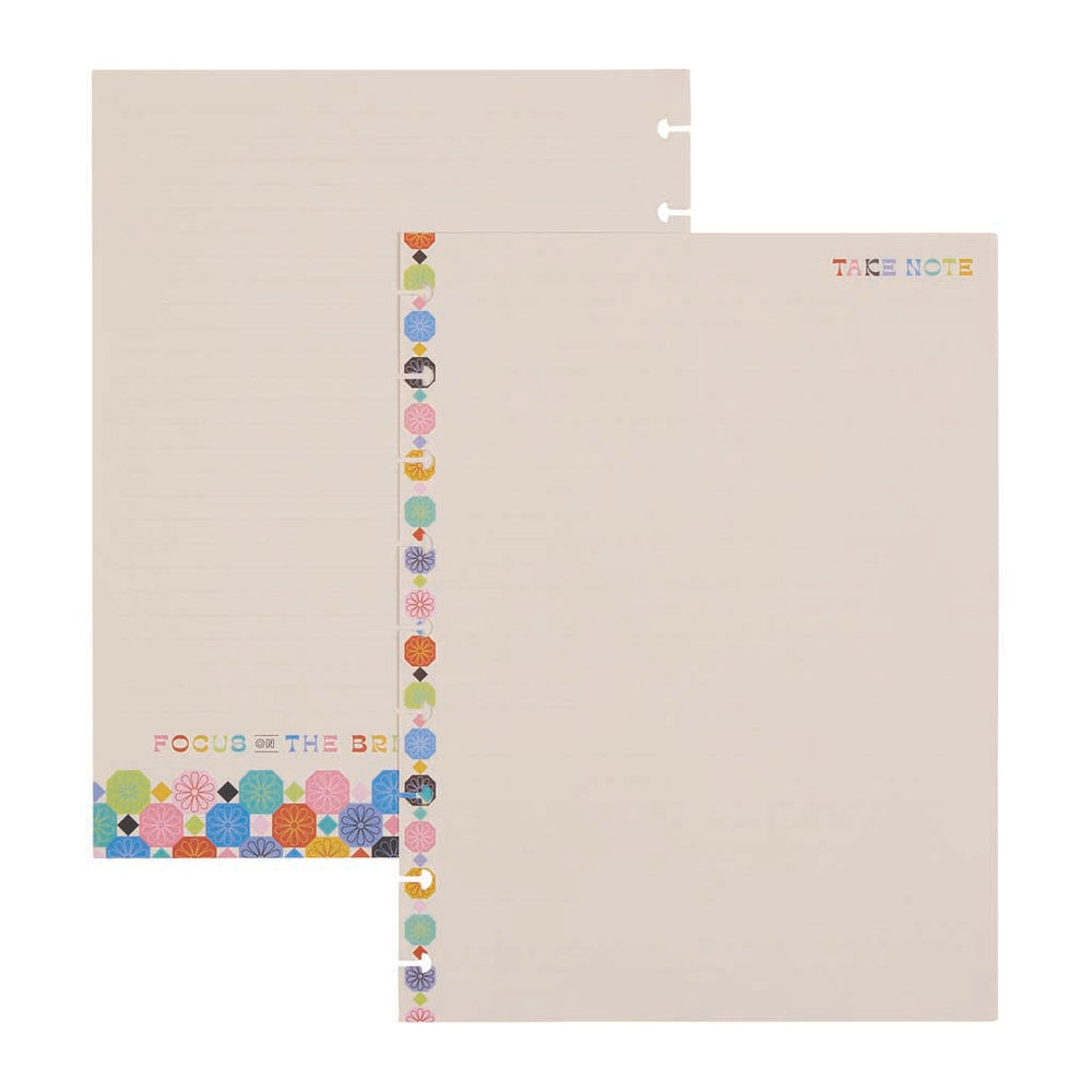 Happy Planner Happy Optimistic Outlines Classic Fill Paper - Lined