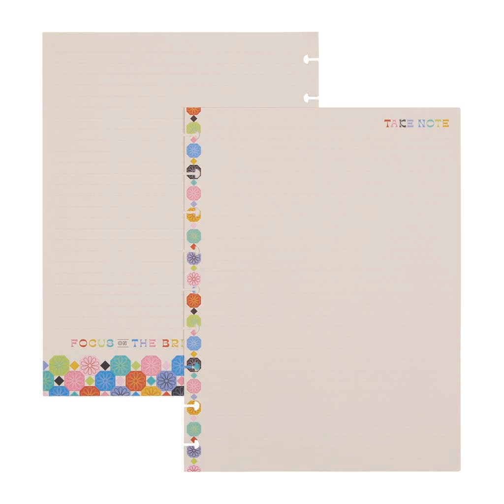 Happy Planner Happy Optimistic Outlines Classic Fill Paper - Lined