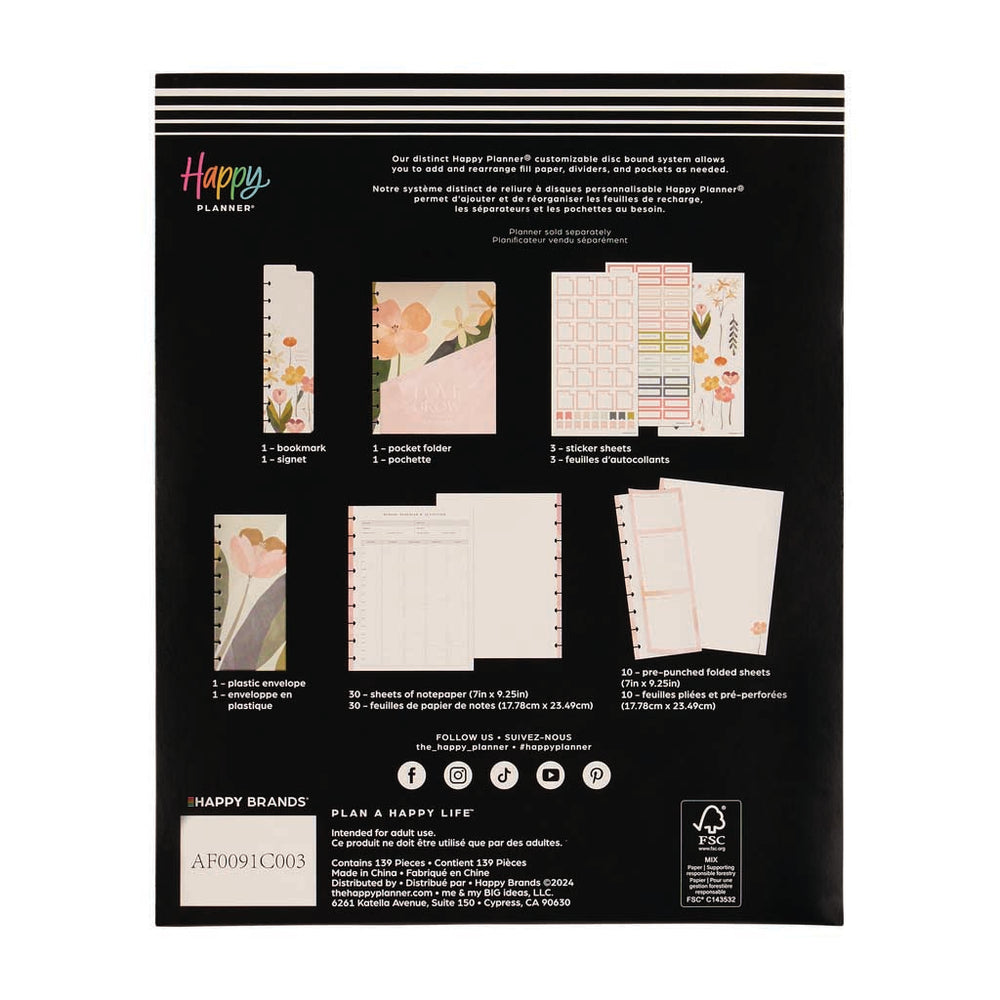 Happy Planner Pastel Canvas Classic Accessory Pack - Parenting