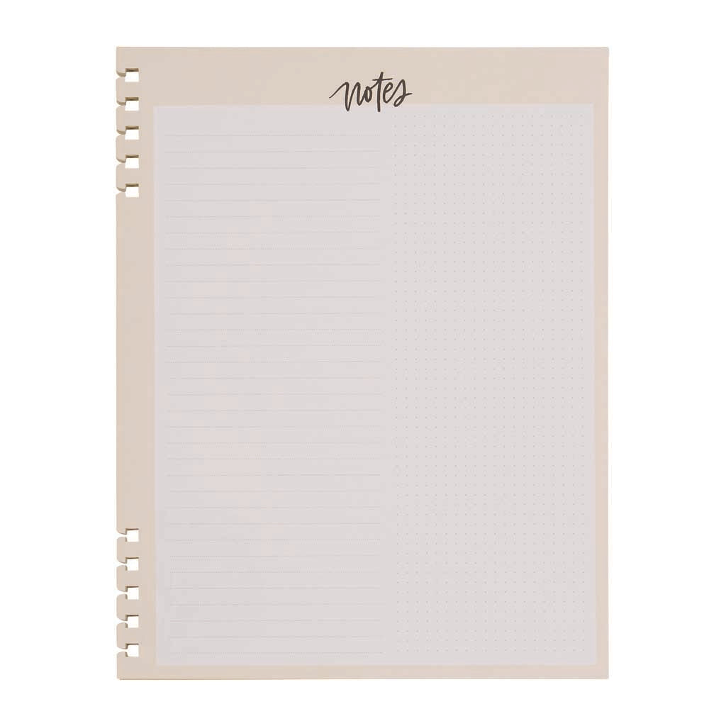 Happy Planner Mod Sketches Big Fill Paper - Spiral Dot Grid