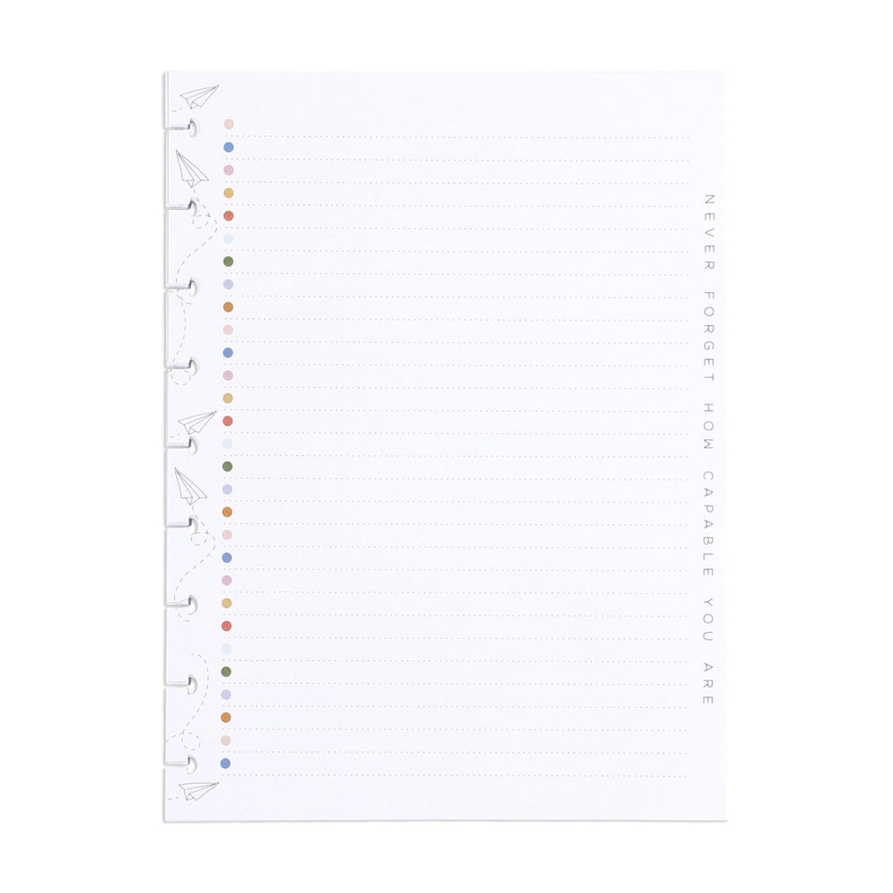 Happy Planner Notes Fill Paper