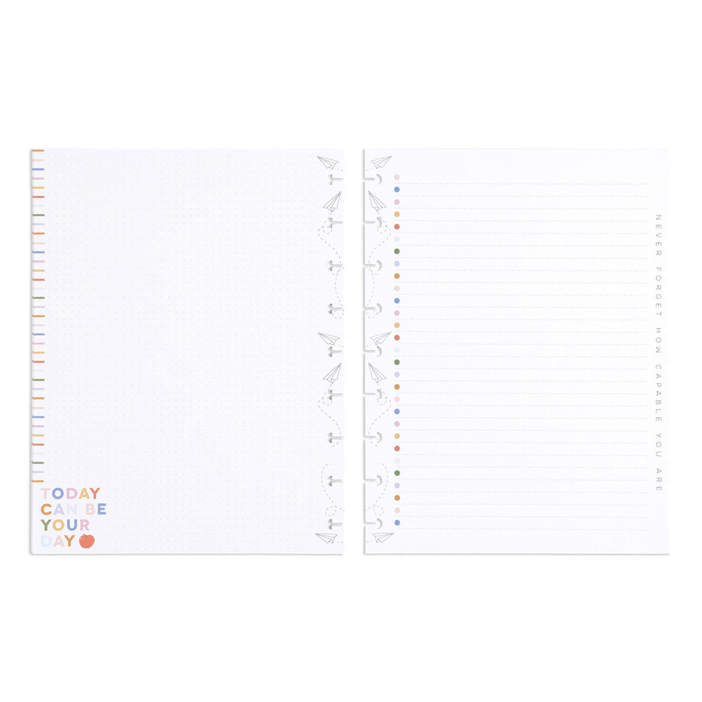 Happy Planner Notes Classic Fill Paper close up