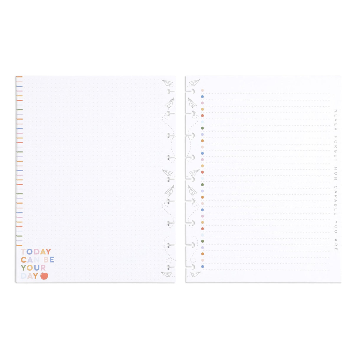 Happy Planner Notes Classic Fill Paper close up