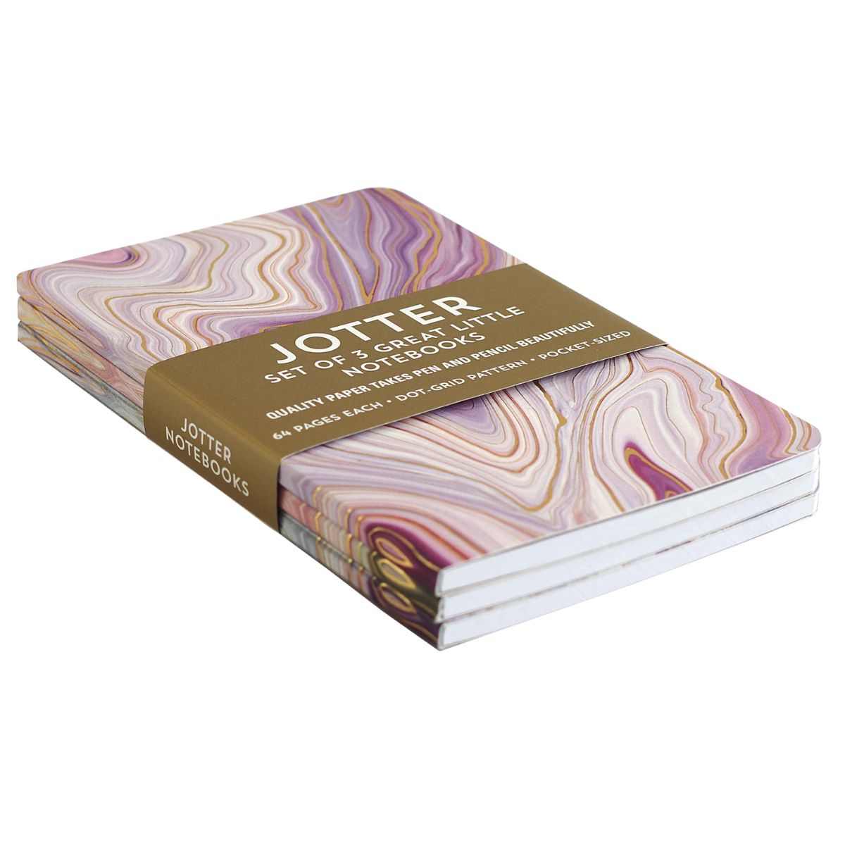 Agate Jotter Mini Notebook Sets - Dot Grid