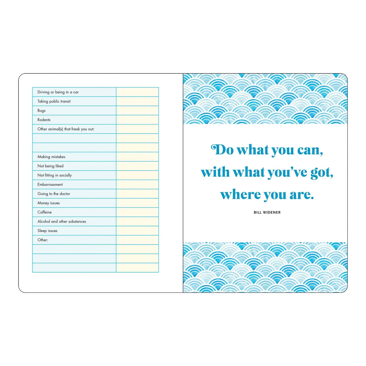 Anxiety Journal Notebook