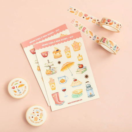 Autumn Treats Needs Stickers by Little Lefty Lou