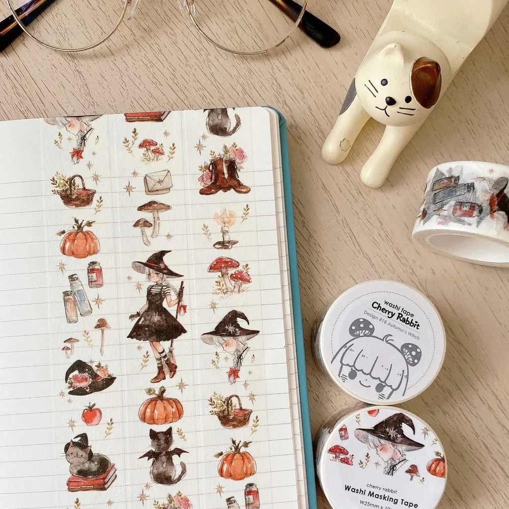 Autumns Witch Washi Tape