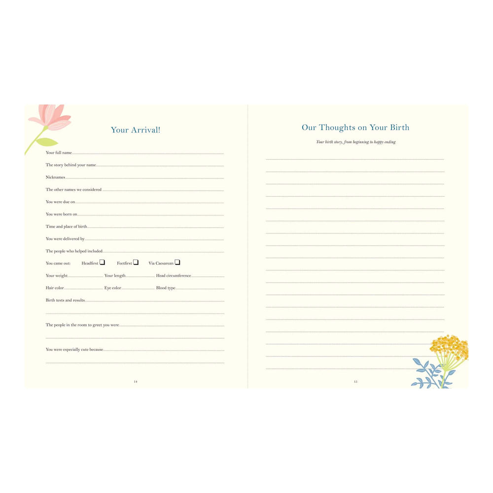 Baby's Memory Book: The First Five Years