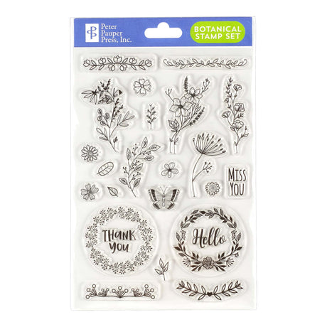 Botanicals Clear Stamp Set