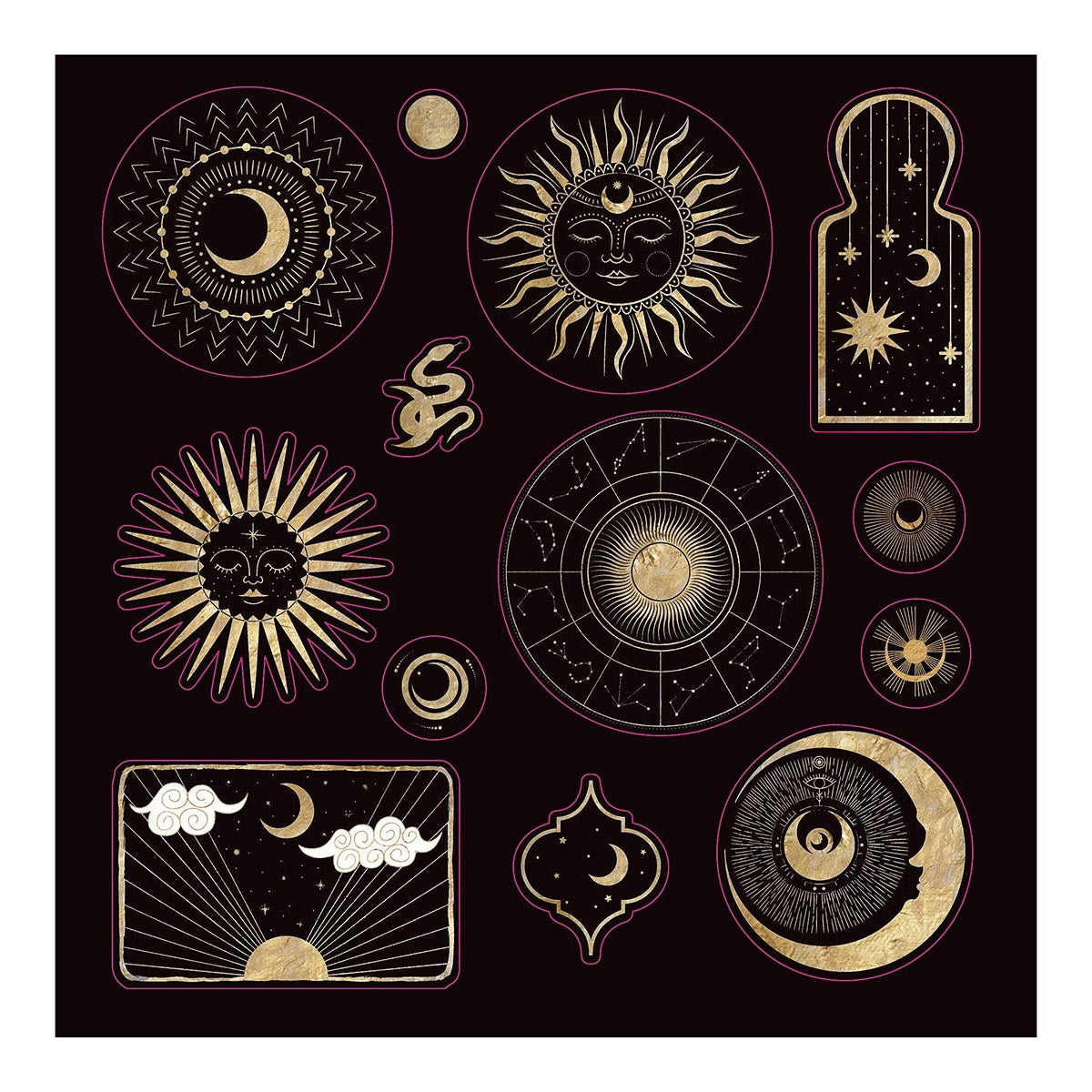 Celestial Wonders Sticker Book